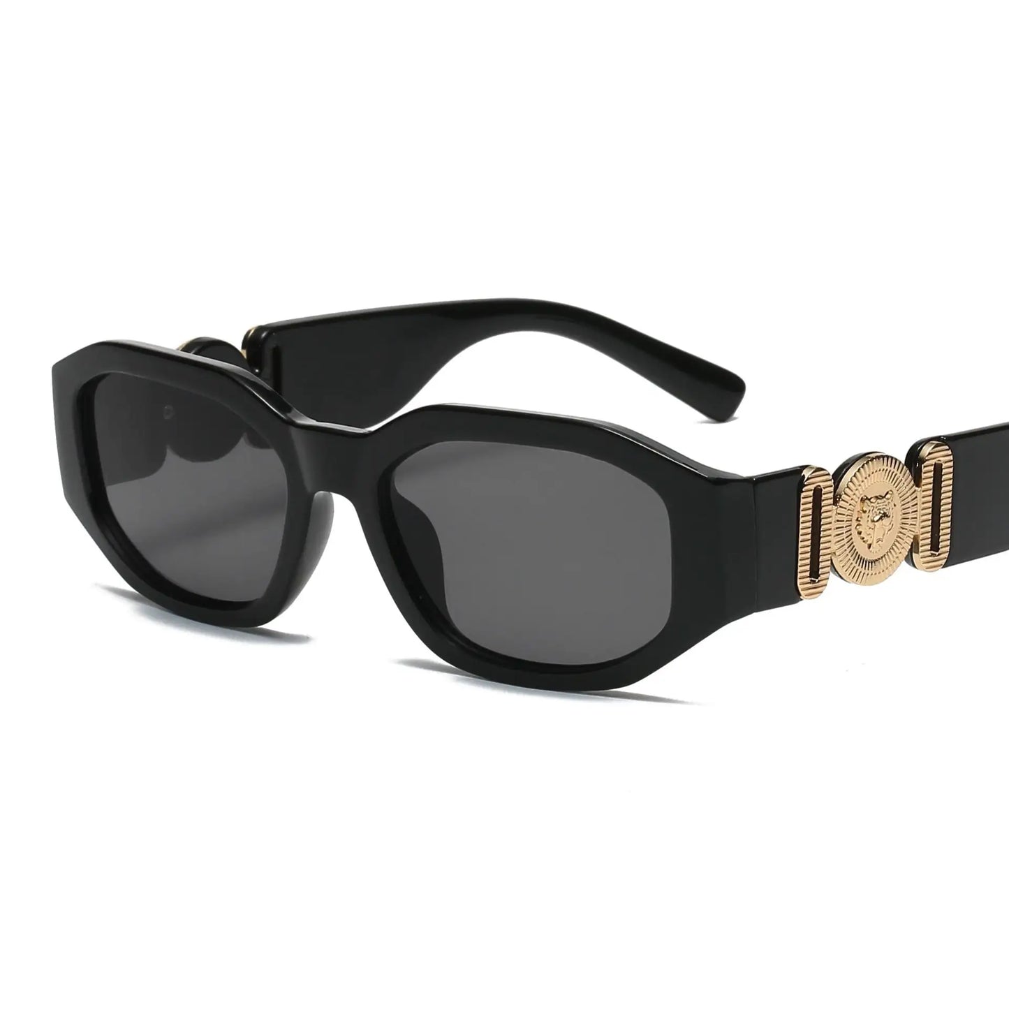 Black Retro Sun Glasses